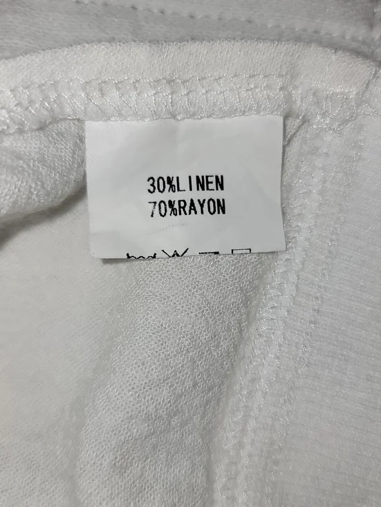 Petal & Pup White Cropped Crewneck Cap-Sleeve Top - Picture 6 of 8